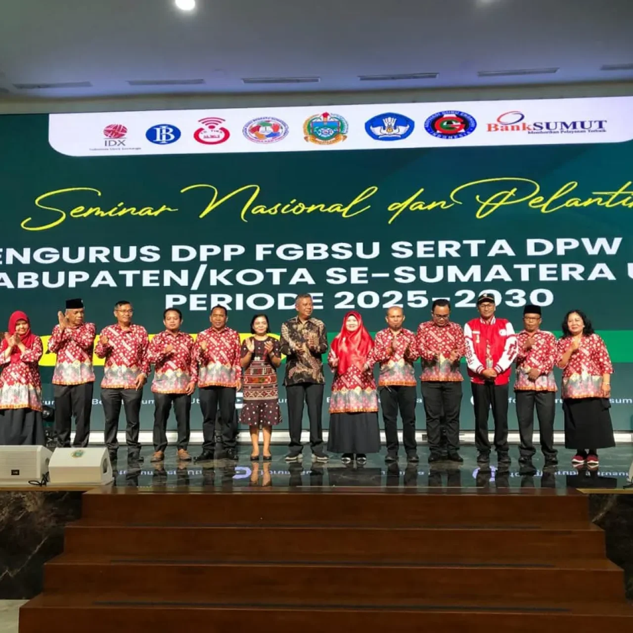Pengurus Forum Guru Bersatu Sumut Periode 2025-2030 Resmi Dikukuhkan