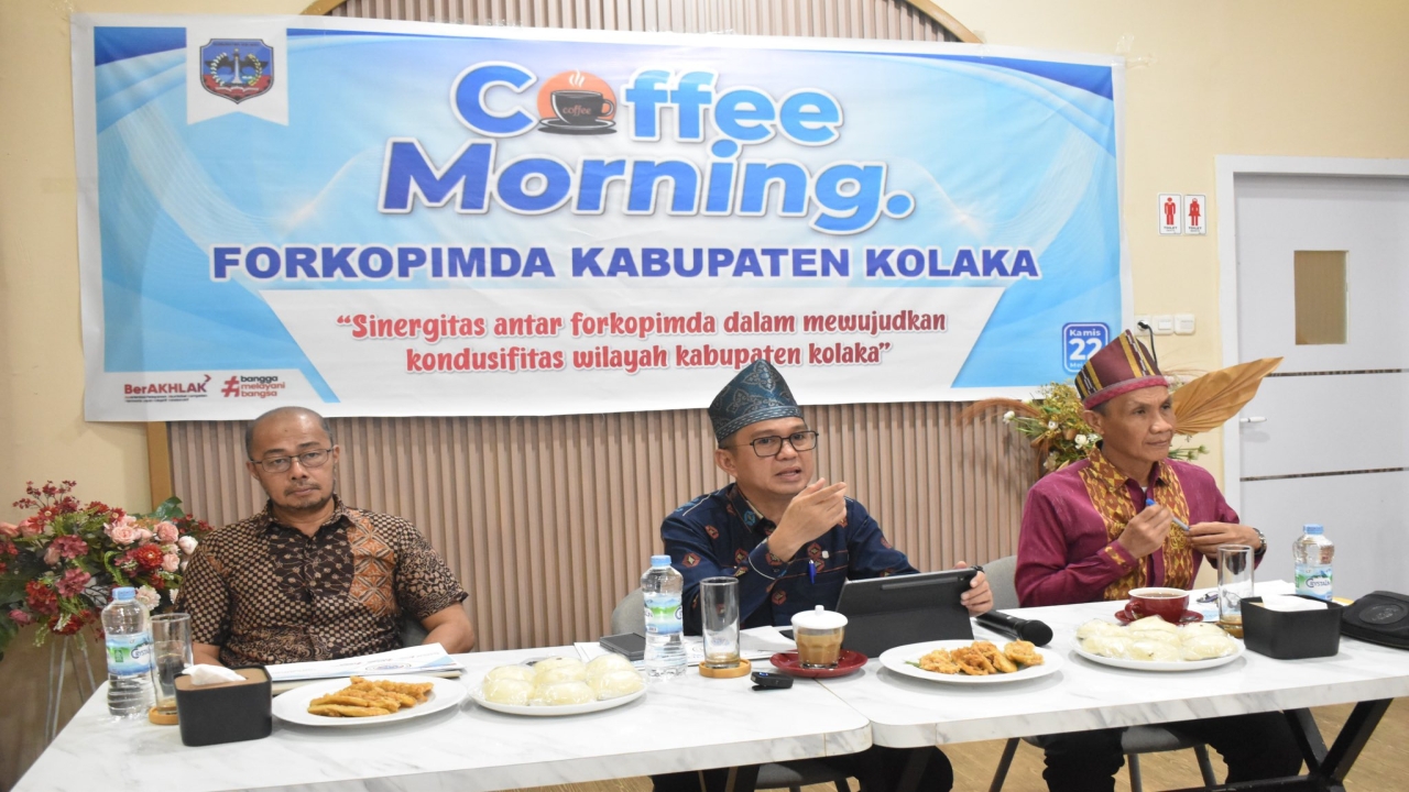 bupati kolaka coffee morning