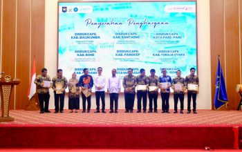 Disdukcapil Bulukumba Raih Penghargaan