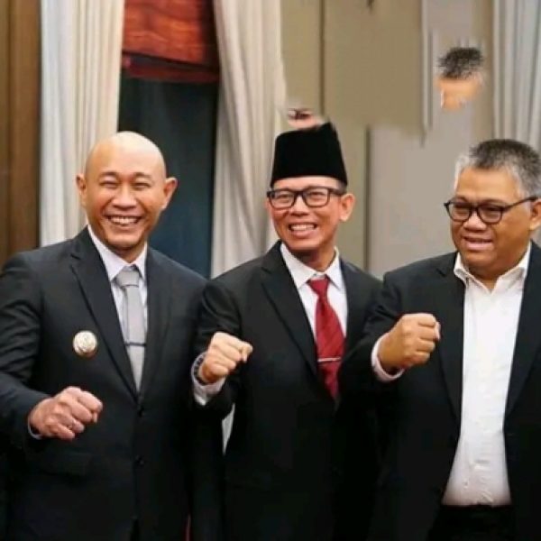 Wali Kota Lubuk Linggau Hadiri Pelantikan Bupati dan Wakil Bupati Empat Lawang Di Griya Agung Palembang