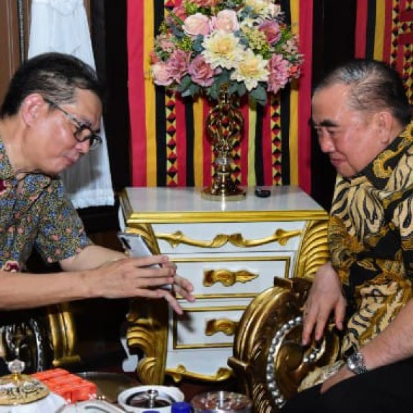 Bupati Tanggamus H Moh Saleh Asnawi Mendatangkan investor PT Central Ekosistem,guna Meningkatkan nilai jual hasil Pertanian