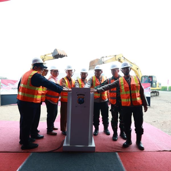 Polda Jatim Bangun Gudang Ketahanan Pangan Polri Kapasitas 1000 Ton di Mojokerto   