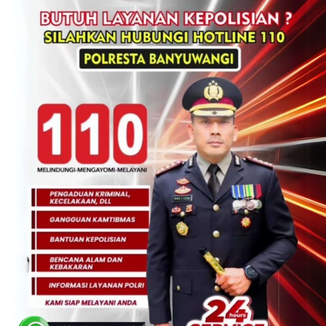 Beginilah Cara Polresta Banyuwangi Bikin Preman Pensiun, Lewat Call Center 110