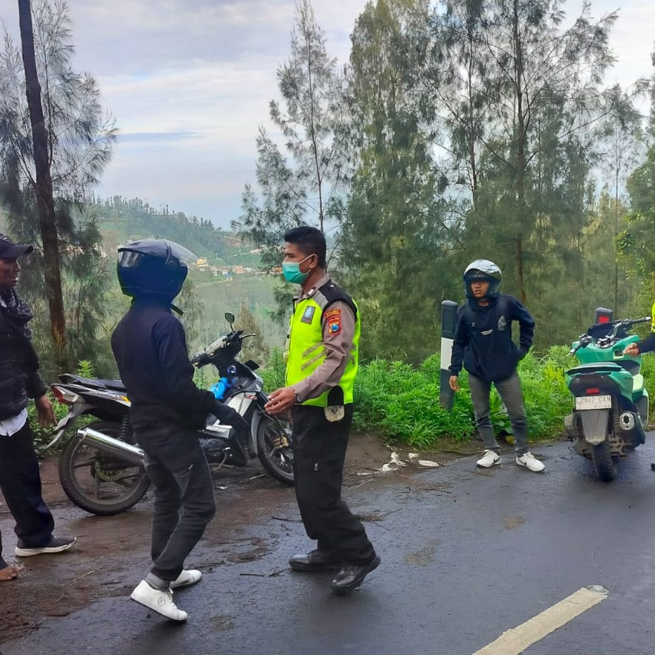 Polres Pasuruan Tingkatkan Pengamanan Jelang Upacara Yadnya Kasada di Gunung Bromo