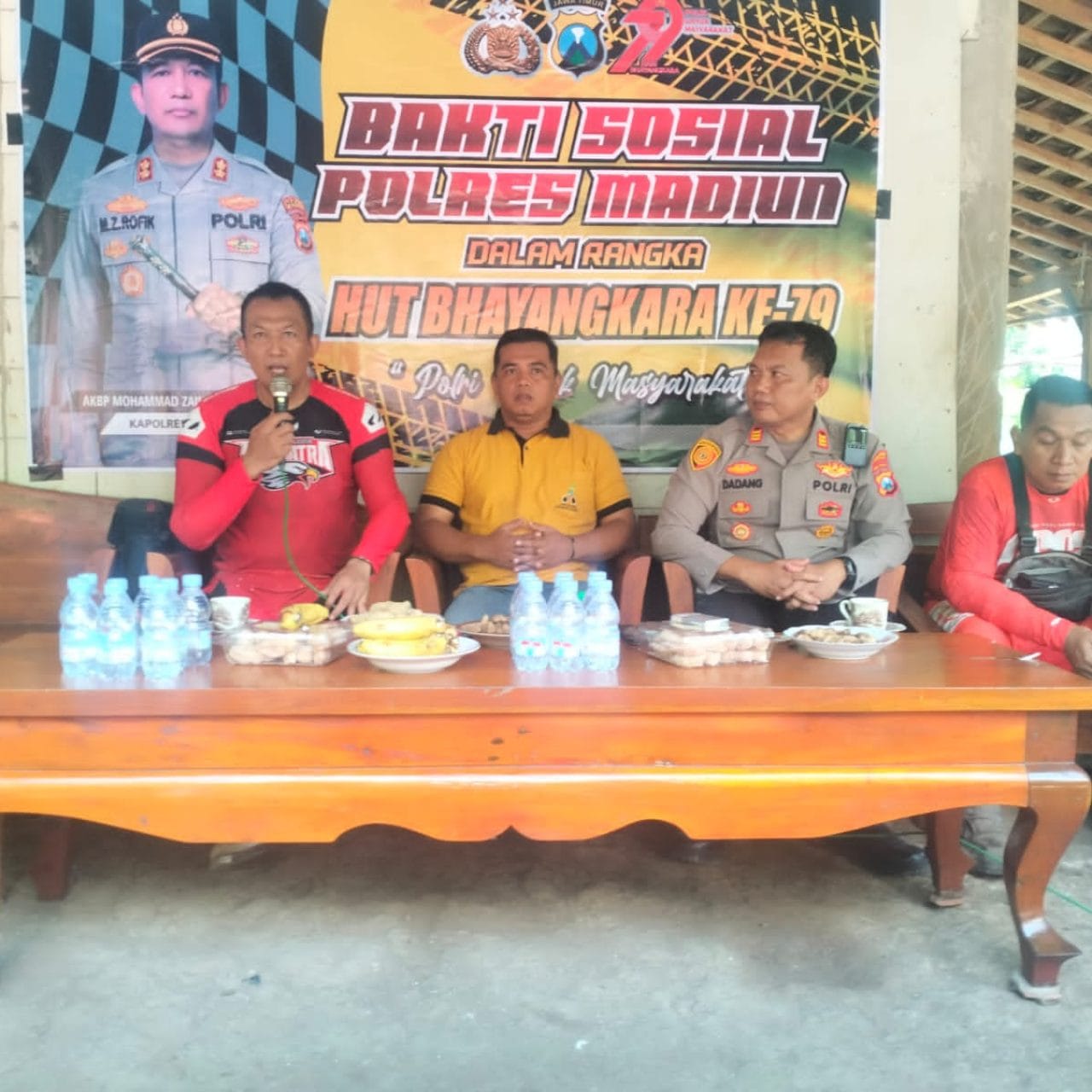 Polres Madiun Sambut Hari Bhayangkara ke -79 Gelar Baksos di Daerah Terpencil