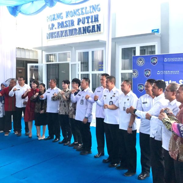 Kakanwil Ditjenpas Jateng Resmikan Ruang Konseling di Lapas Pasir Putih Kerjasama dengan YPII