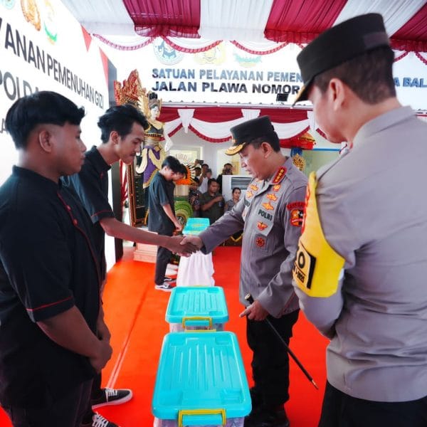 Kapolri Tinjau SPPG Polda Bali, Pastikan Dukung Program MBG Pemerintah