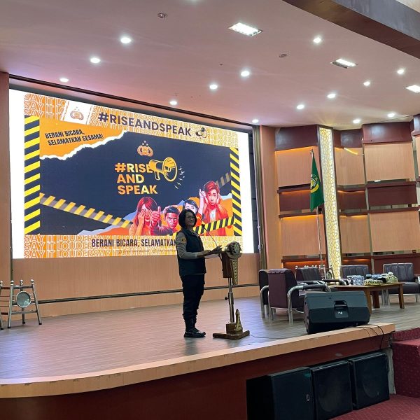 Polri Gaungkan Kampanye “Rise and Speak” di USU: Dorong Kolaborasi Tangani Kekerasan dan Eksploitasi