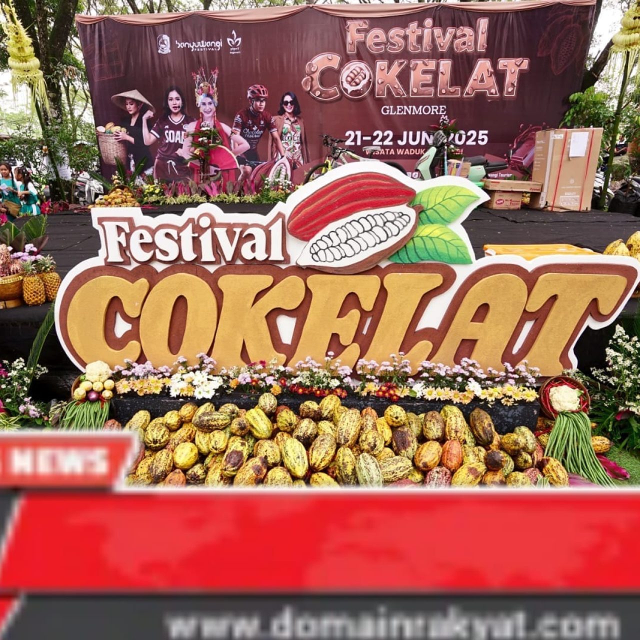 Dikenal Penghasil Coklat Terbaik, Banyuwangi Gelar Festival Coklat di Glenmore
