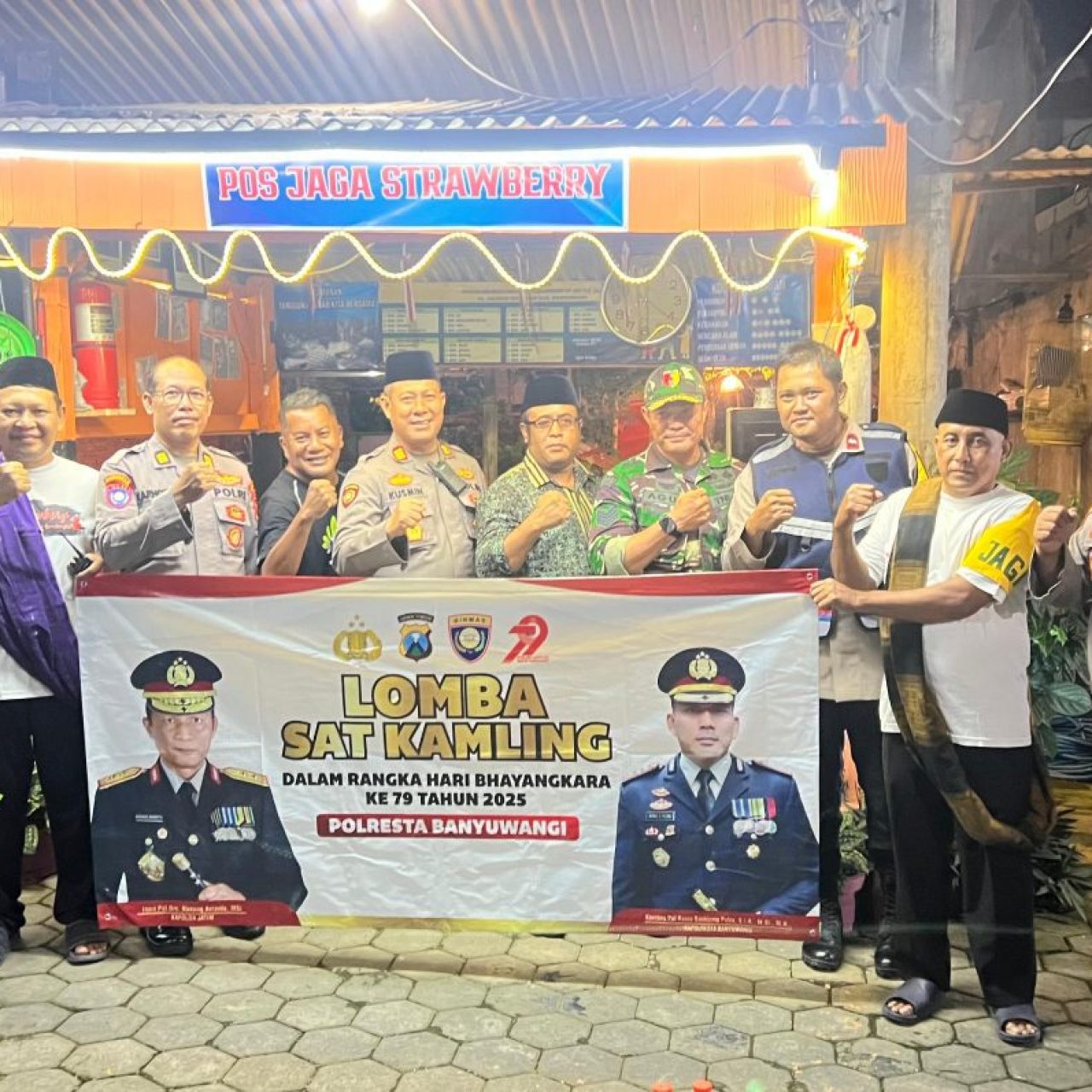 Polresta Banyuwangi Gelar Lomba Satkamling, Dorong Kesadaran Warga Jaga Kamtibmas