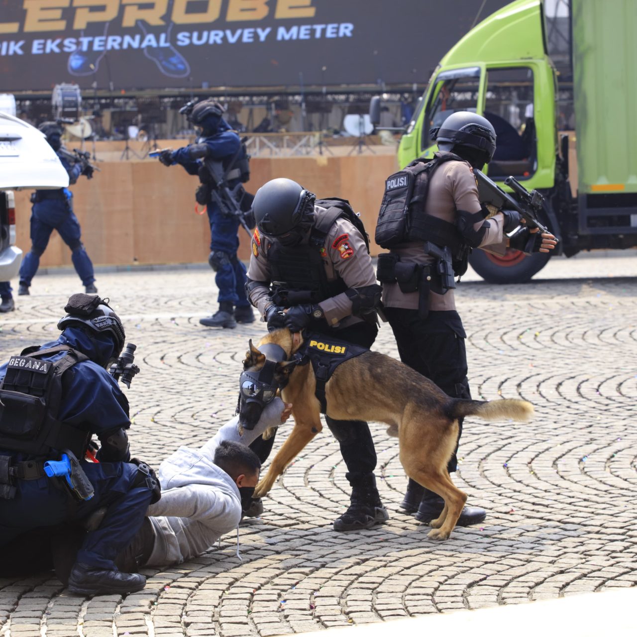 Hari Bhayangkara Ke-79 : Motor Layang, Pasukan Turangga, dan K9 Akan Meriahkan Hari Bhayangkara ke-79 di Monas