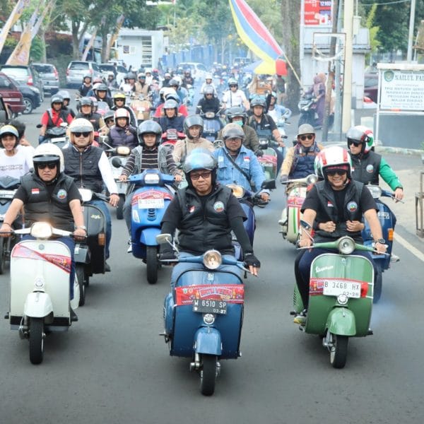 Hari Bhayangkara ke -79 Polres Batu Gelar Vespa Fest 2025 Dukung Industri Pariwisata
