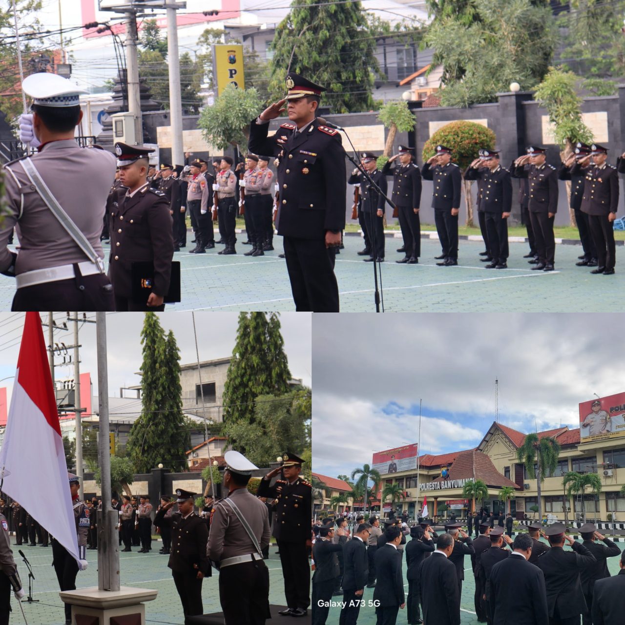 Polresta Banyuwangi Gelar Upacara Peringatan Hari Lahir Pancasila