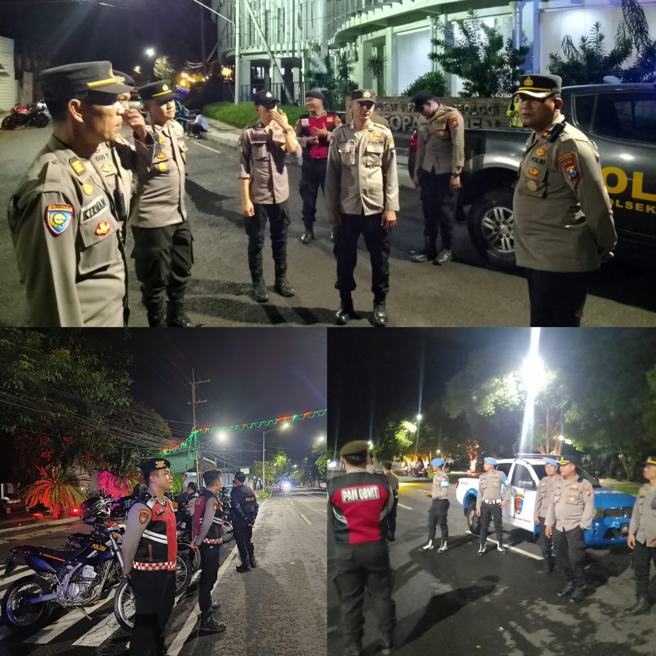 Libur Panjang dan Akhir Pekan, Polresta Banyuwangi Gencarkan Patroli Malam