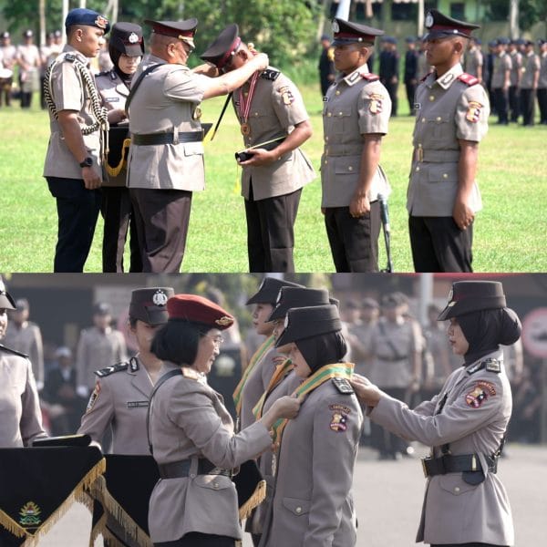 Selamat! 593 Bakomsus Ketahanan Pangan, Kesehatan-Gizi Polri Selesai Pendidikan