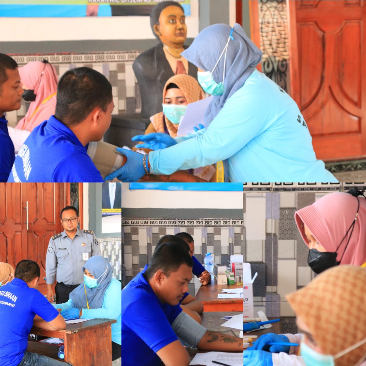 Lapas Banyuwangi Intensifkan Mobile VCT bagi Warga Binaan untuk Deteksi dan Cegah Adanya Penularan HIV