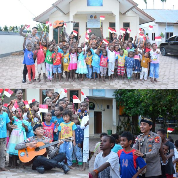 Operasi Damai Cartenz 2025 Bawa Keceriaan ke Panti Asuhan Santa Susana Timika