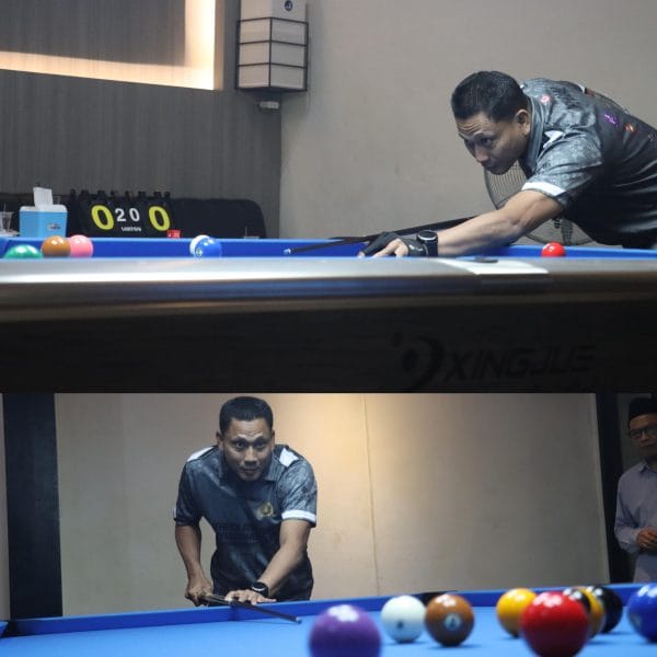 Kapolresta Banyuwangi Cup 1: Turnamen Biliar Peringati Hari Bhayangkara ke-79, Jauhkan Biliar dari Stigma Negatif