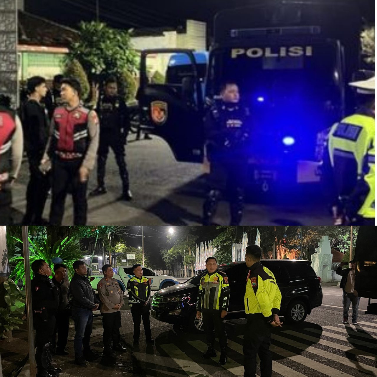 Polresta Banyuwangi Gelar Patroli Skala Besar Cegah Gangguan Kamtibmas