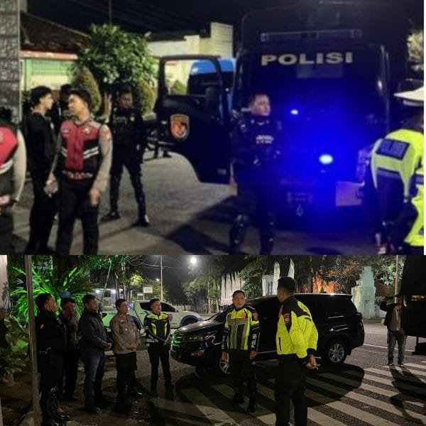 Polresta Banyuwangi Gelar Patroli Skala Besar Cegah Gangguan Kamtibmas