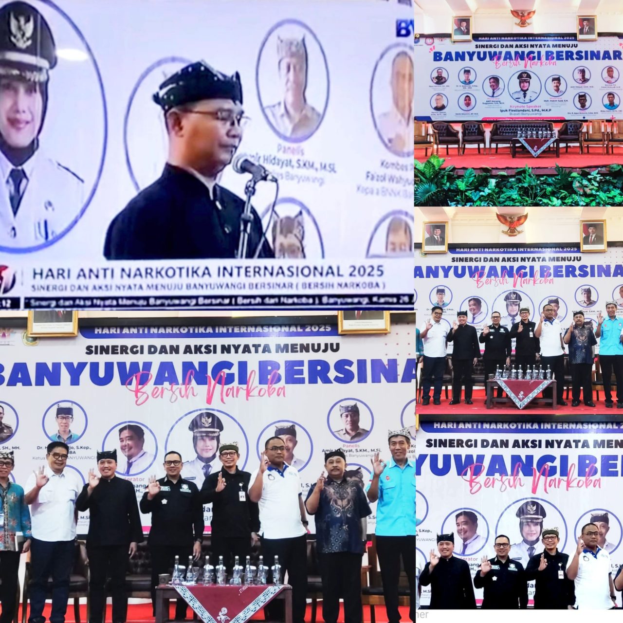 Bupati Ipuk Wakilkan Pembacaan Ikrar Anti Narkoba: “Ini Perjuangan Bersama!