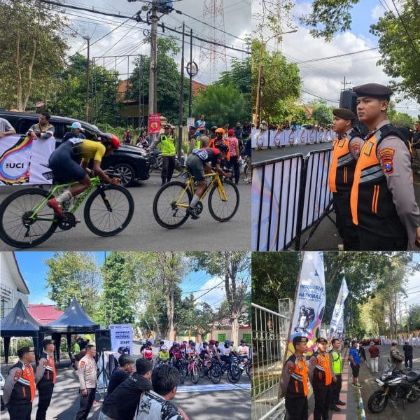 Ciptakan keamanan dan kelancaran Etafe 3; Polresta Banyuwangi Gelar Pasukan, Amankan Kejurnas Road Race 2025