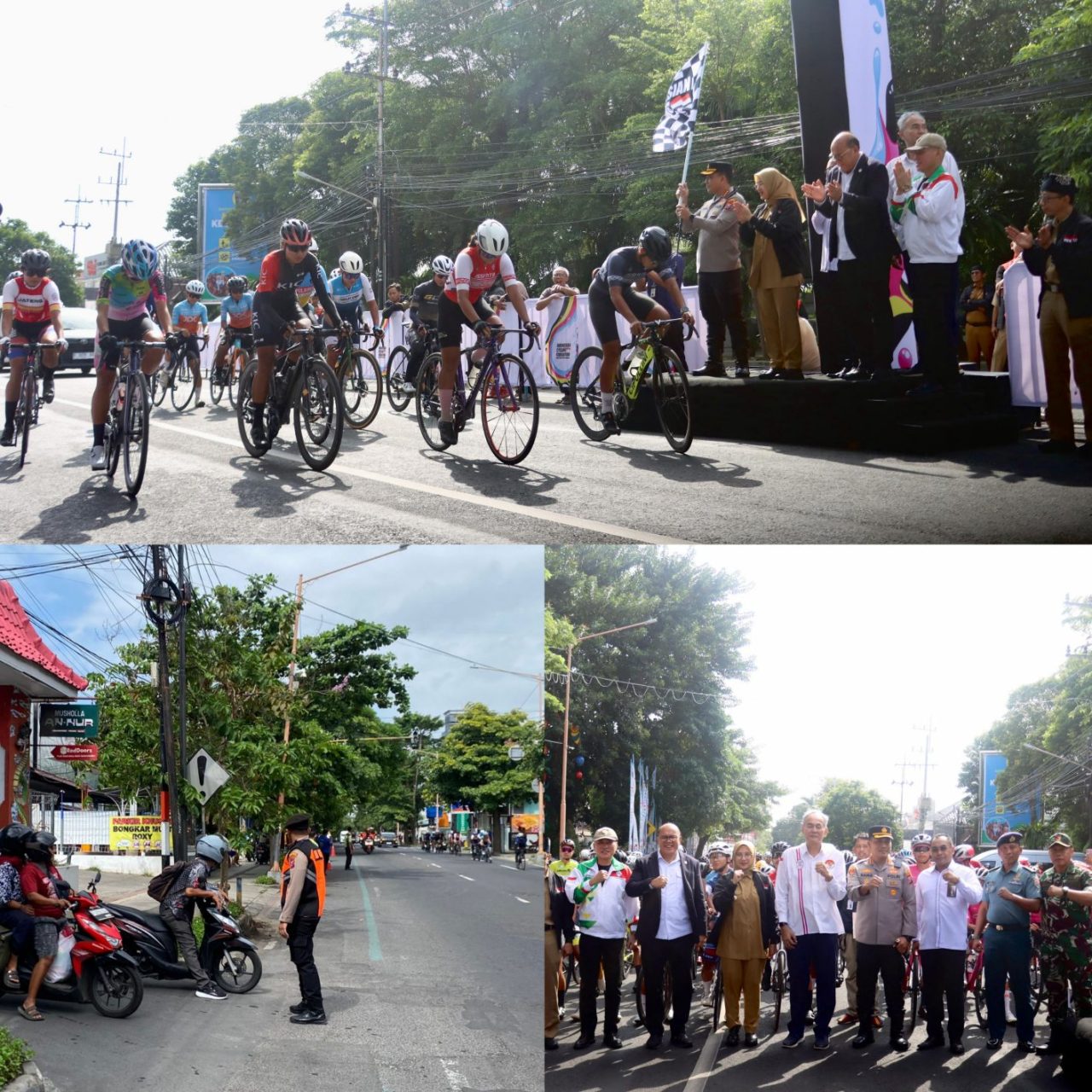 Polresta Banyuwangi Kawal Ketat Etape 4 Kejurnas Road Race 2025
