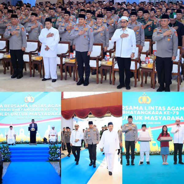 Kebersamaan dalam Doa: Polri Gelar Doa Bersama Lintas Agama Sambut Hari Bhayangkara ke-79