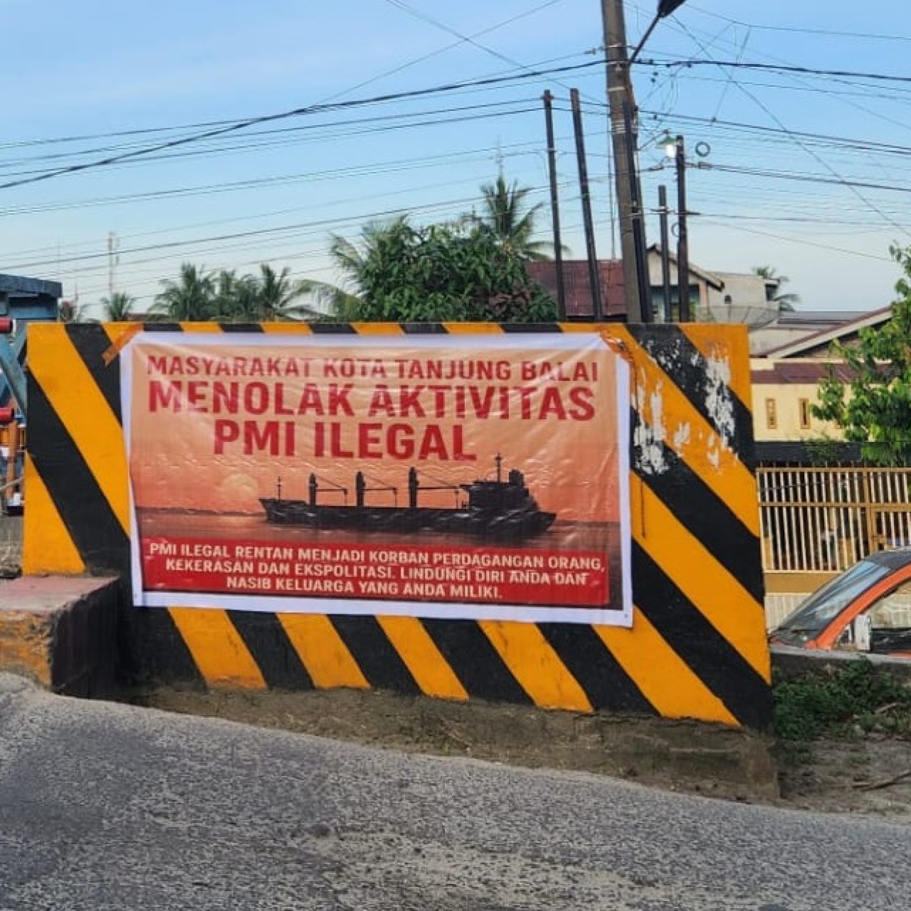 Warga Kota Tanjung Balai Tolak Keras Aktivitas Pekerja Migran Ilegal