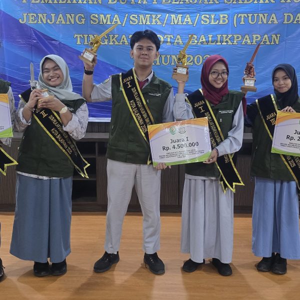 PEMILIHAN DUTA PELAJAR SADAR HUKUM JENJANG SMA/SMK/MA/SLB (TUNA DAKSA) TINGKAT KOTA BALIKPAPAN TAHUN 2025
