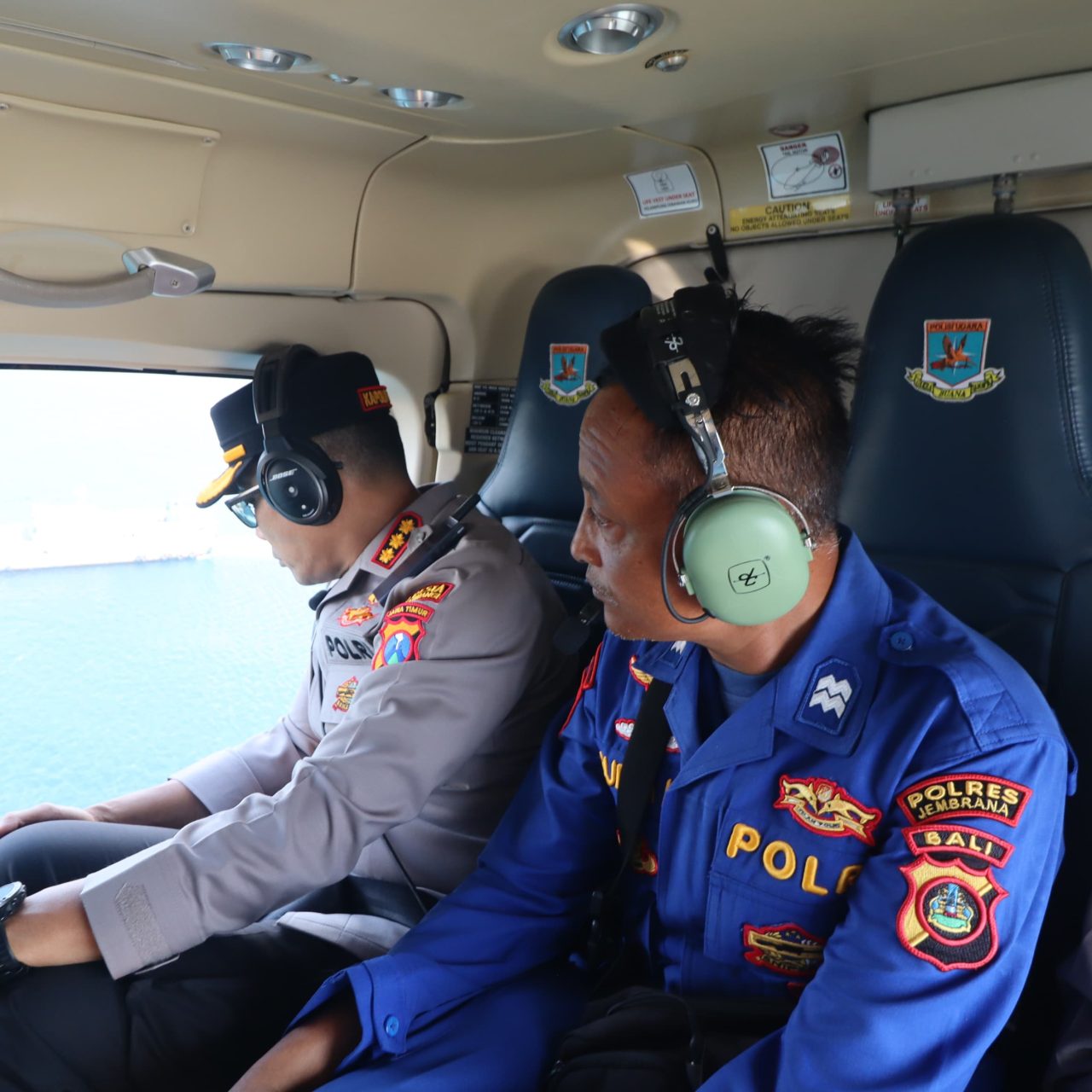 Polda Jatim Gunakan Kapal Patroli Polairud dan Helikopter Cari Korban Kapal Tenggelam di Selat Bali