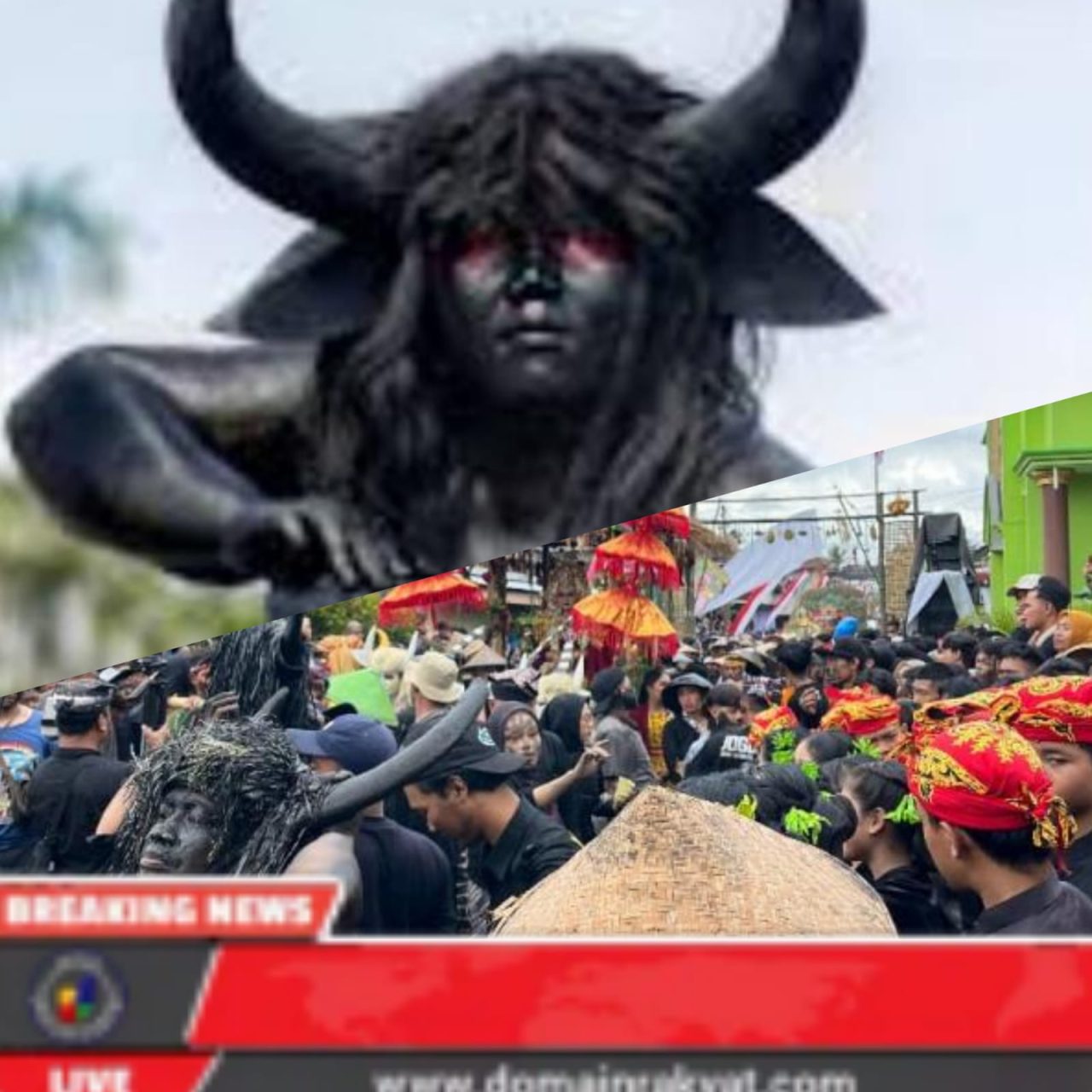Ritual Saklar Kebo-keboan, Ribuan Warga Dari Berbagai Penjuru Tumpah Ruah di Desa Alasmalang Singojuruh
