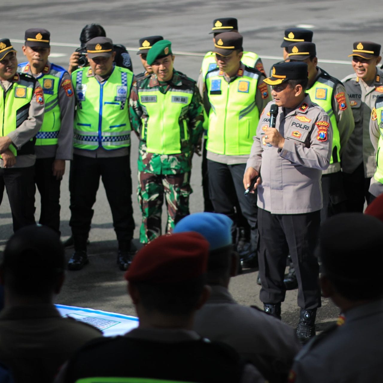 Polres Tuban Turunkan 1.404 Personel Gabungan Jamin Keamanan Pengesahan Warga Baru PSHT