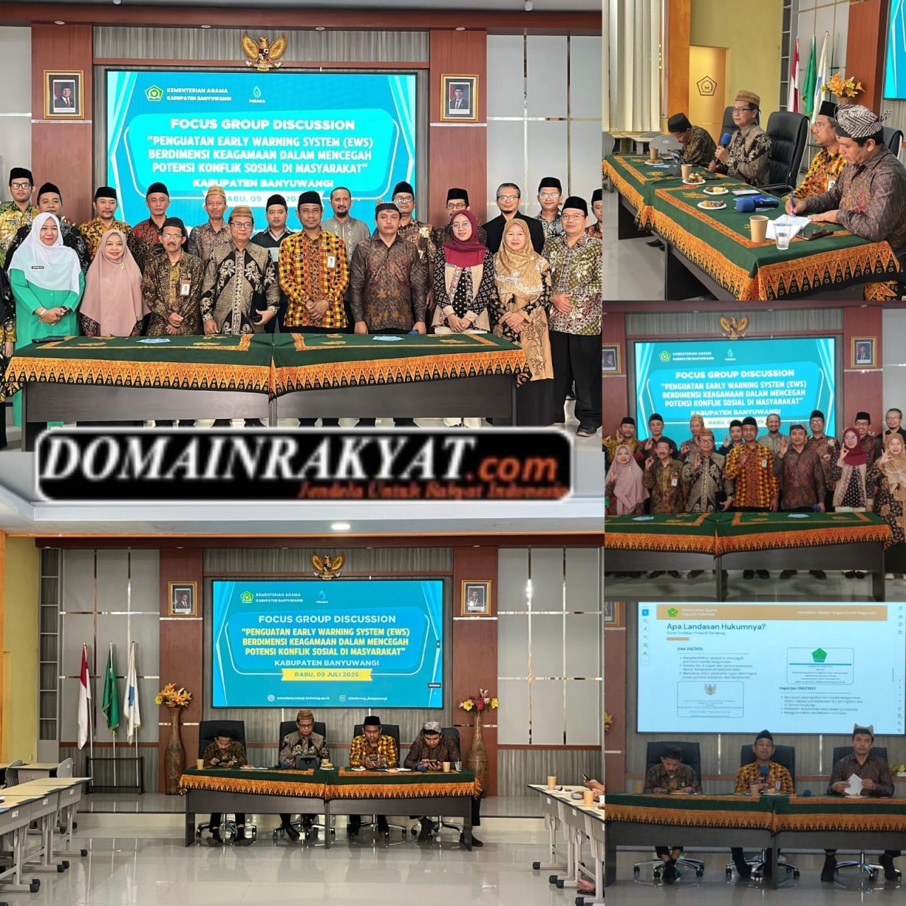 Kepala Kemenag Banyuwangi: Konflik Besar Bisa Dimulai dari Masalah Kecil yang Tak Bijak Disikapi   