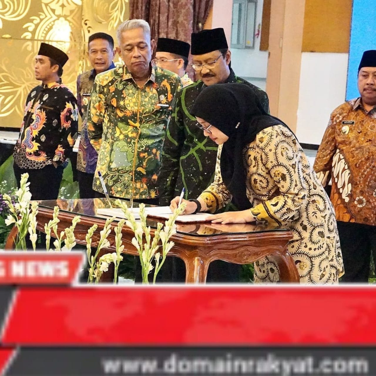 Penuhi Syarat Kelayakan, Bupati Ipuk dan Menteri Sosial Teken MoU Pelaksanaan Sekolah Rakyat