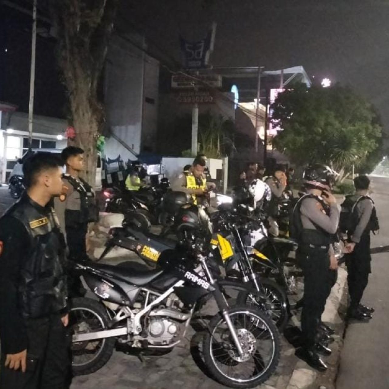Harkamtibmas : Polrestabes Surabaya All Out Zero Balap Liar dan Gengster