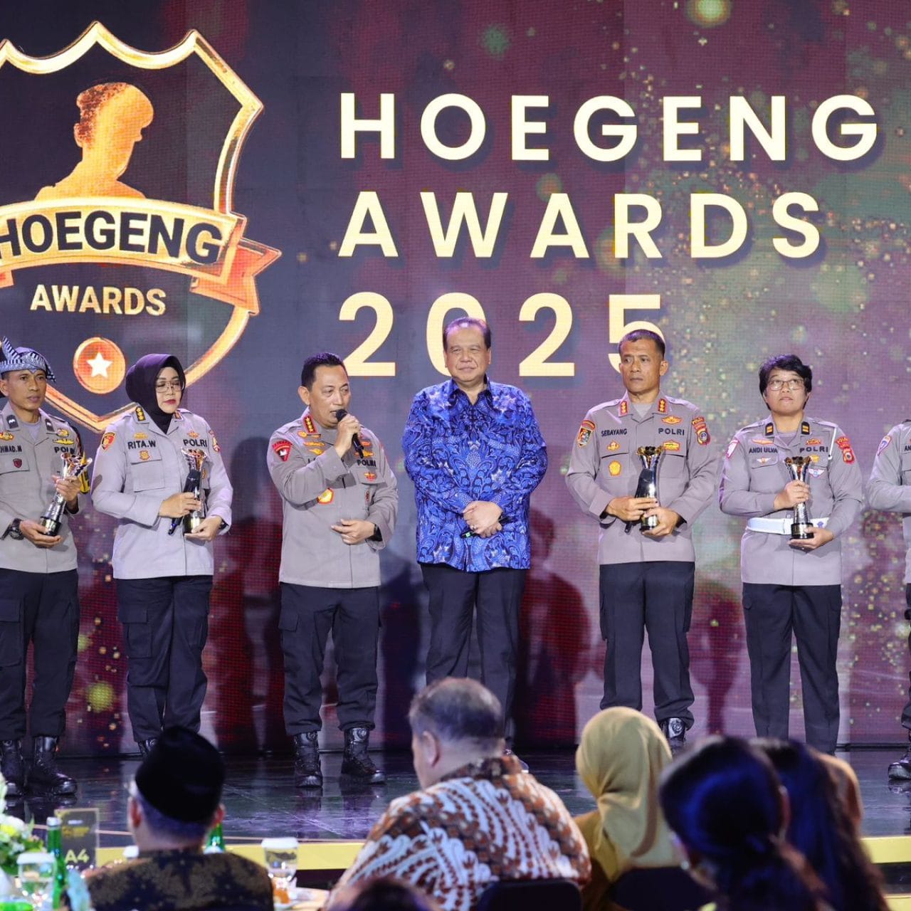 Aipda Rahmad Muhajirin Anggota Polres Bojonegoro Polda Jatim Raih Hoegeng Award 2025
