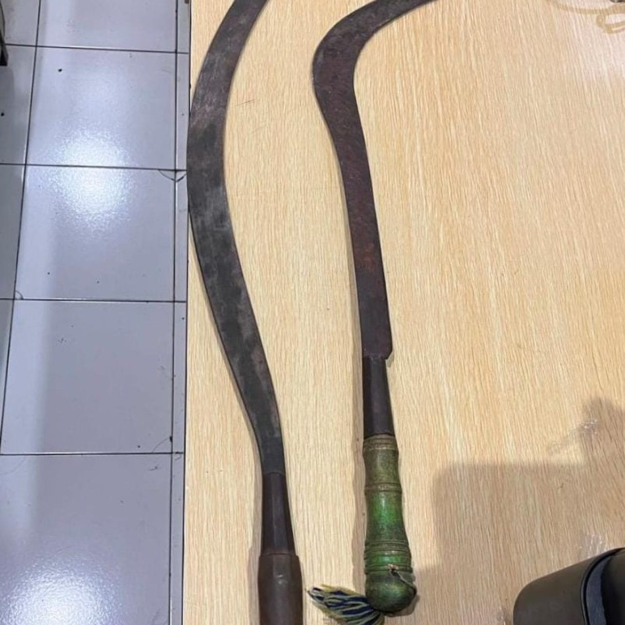 8 Pemuda Hendak Tawuran Diamankan Patroli Jogoboyo, Polisi Sita Senjata Tajam