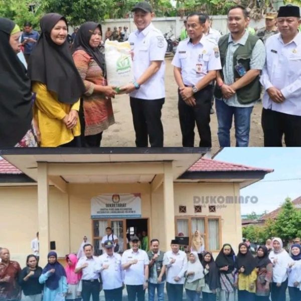 ‎Wako Serahkan Bantuan Pangan Beras  ‎