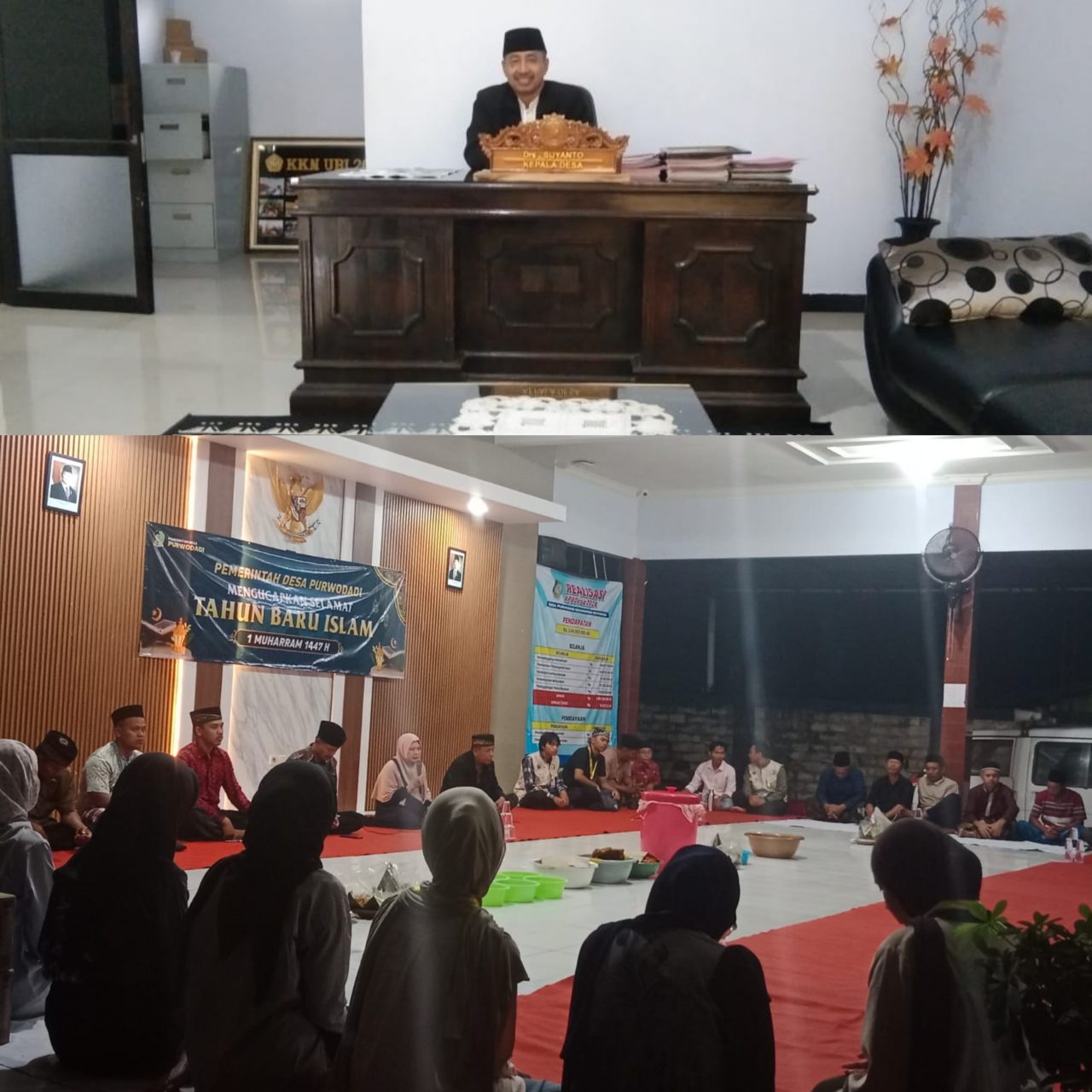 Doa dan Munajat di Bulqn Suro (1’Muharam) di Desa Purwodadi Kecamatan Gambiran Banyuwangi