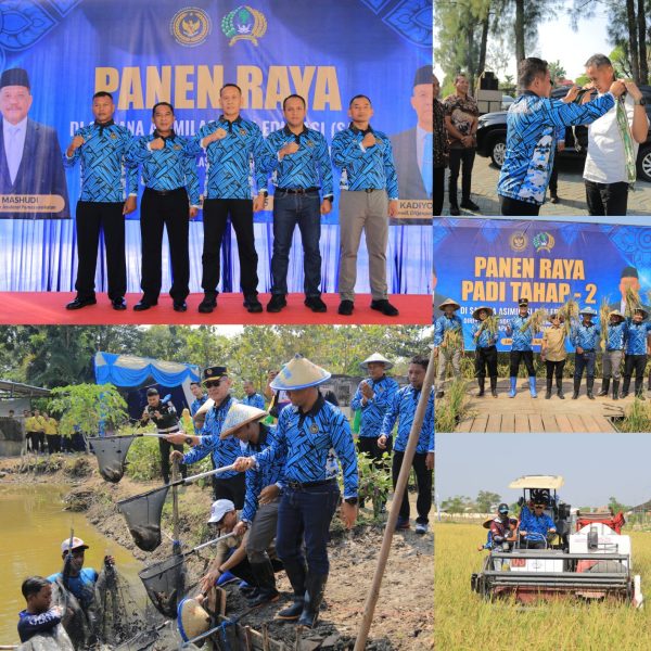 Panen Raya di SAE Lapas Lamongan, Kakanwil : 10 Ton Padi dari Pemasyarakatan Jawa Timur