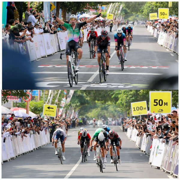 Berlangsung Sengit, Pembalap Belanda Juara Etape Pertama Tour de Banyuwangi Ijen 2025