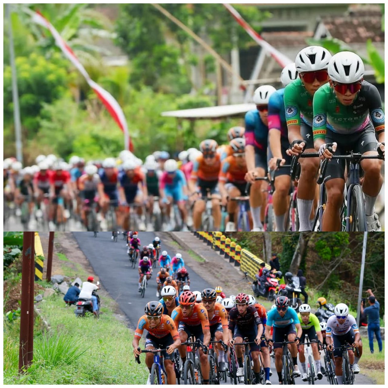 Pimpinan Balapan Silih Berganti, Etape Dua Tour de Banyuwangi Ijen Sajikan Pertarungan Sengit