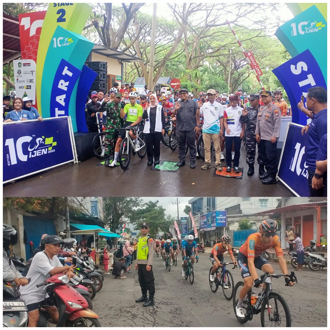 Lancar dan Kondusif; Polresta Banyuwangi Kerahkan Ratusan Personel Amankan Etape 2 TDBI 2025