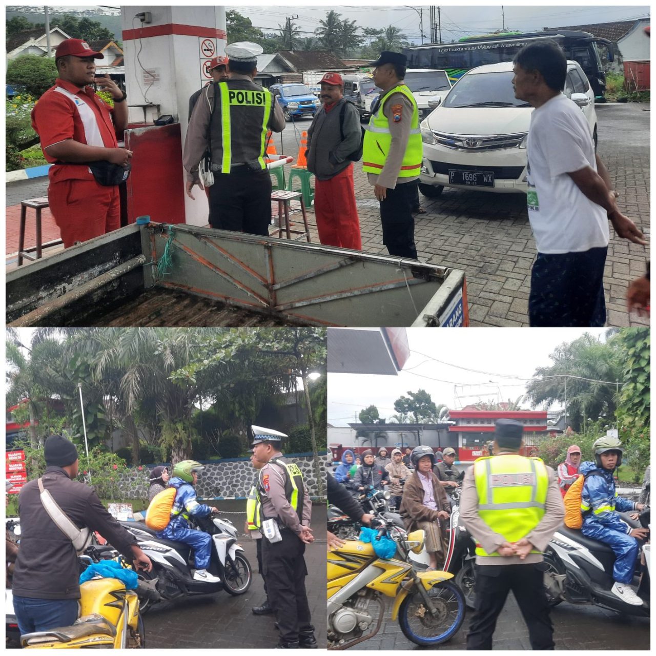 Polresta Banyuwangi-Polsek Kalibaru Ajak Warga Bijak dalam Pembelian BBM