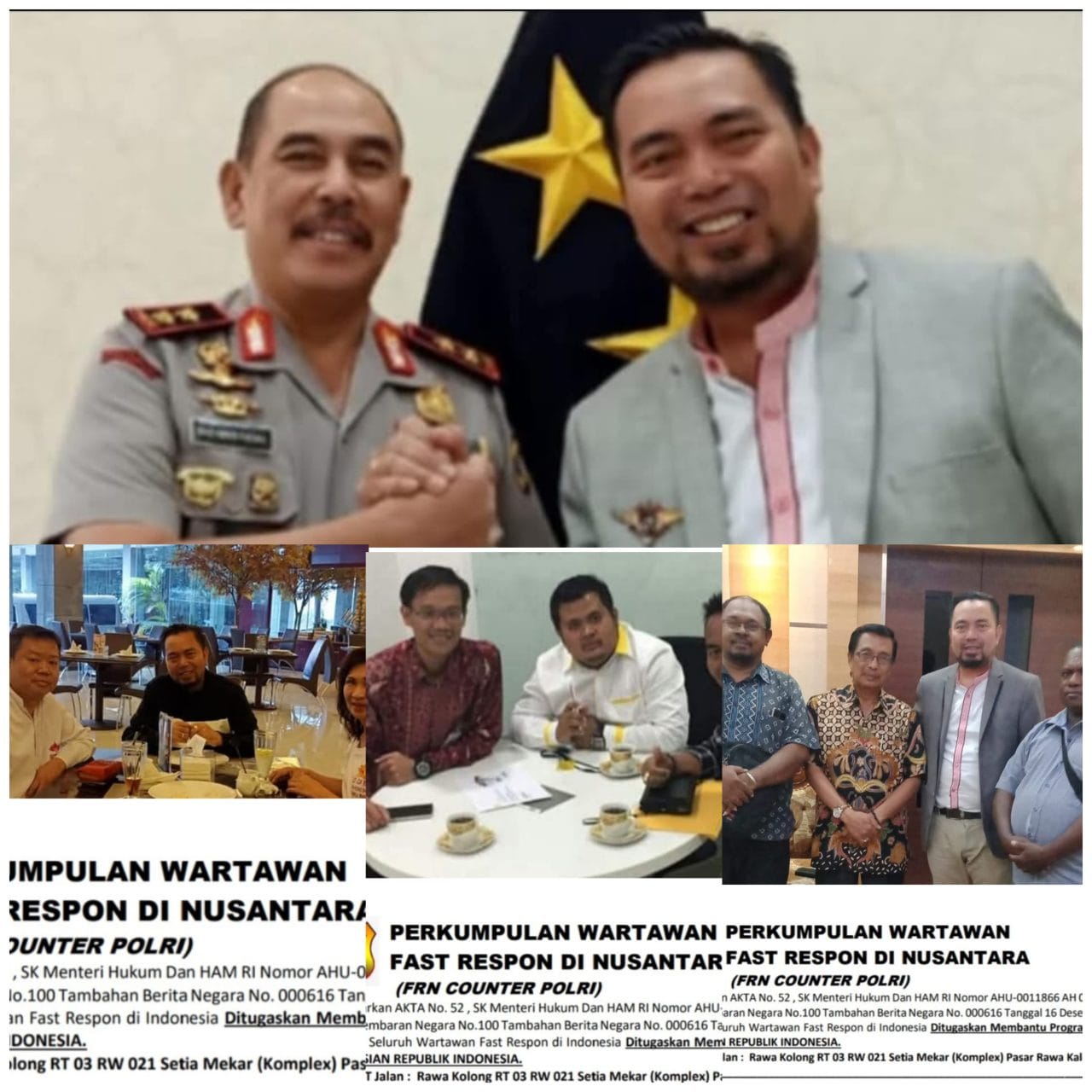 Ketum PW-FRN Janjikan Apresiasi Khusus Bagi Jurnalis Loyal Peliput Berita Polri