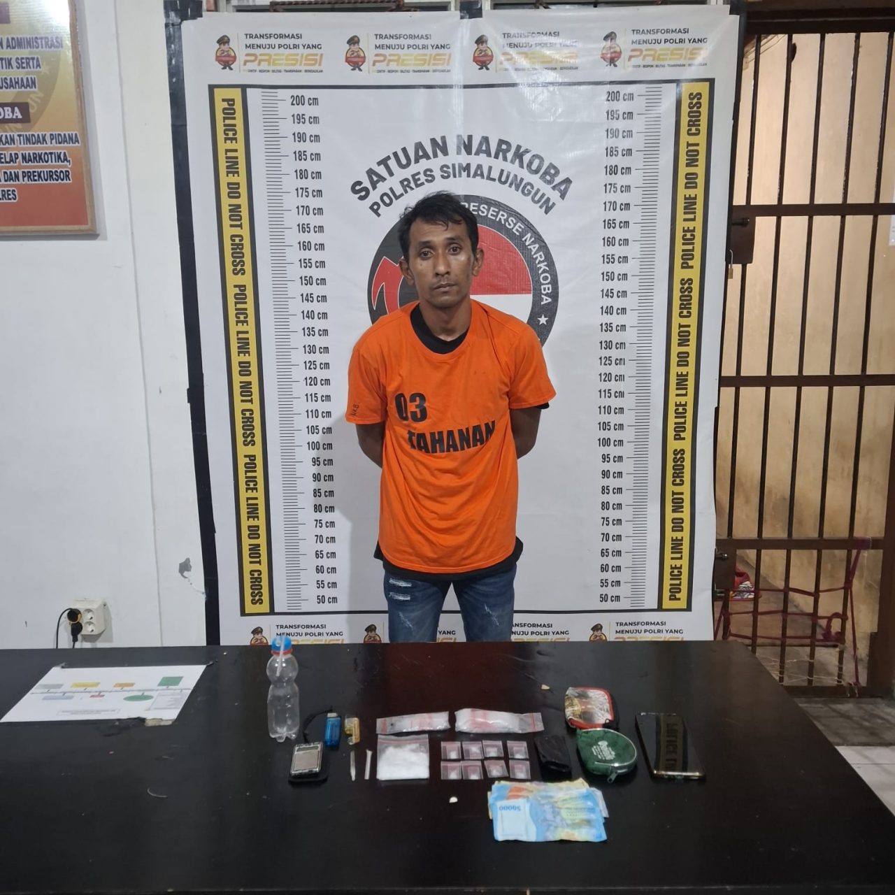 Sat Narkoba Polres Simalungun Bekuk 26 Tersangka dalam Operasi Antik Toba 2025