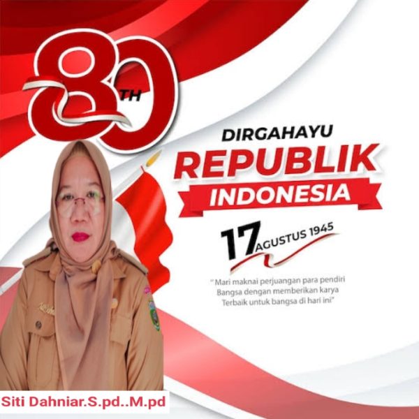 Kepala Sekola SMKN 4 mengucap Selamat Hut RI KE 80 2025