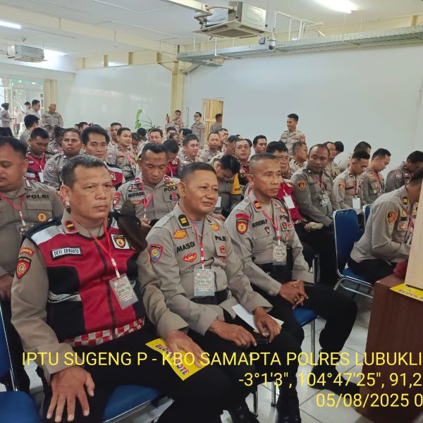 Polres Lubuk Linggau mengirimkan tiga personel dalam mengantisipasi ancaman Kebakaran Hutan