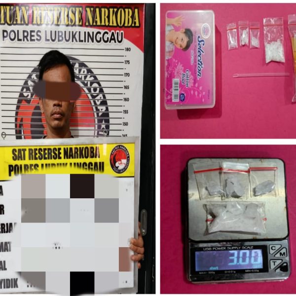 Satresnarkoba Polres Lubuk Linggau Berhasil Membongkar Praktik Peredaran Narkotika